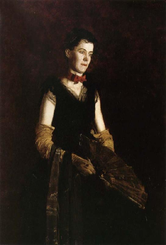 Thomas Eakins The Portrait of Letita Wison Jordan oil painting image